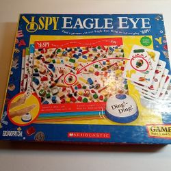 SCHOLASTIC 2005 I SPY EAGLE EYE GAME (AGES 5 & UP) BY BRIARPATCH INC MILLBURN NJ