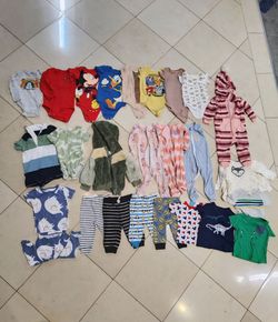 Baby Boy Clothes 9-12/12 Months Lot of 26 Pieces Disney Batman 1 Pc Jacket Shirt