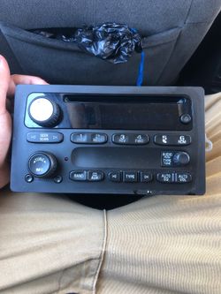 Chevy trailblazer 2008 radio