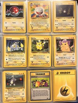 63 Vintage Pokémon Cards Near Mint (Bundle 6)