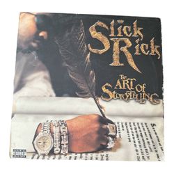 Slick Rick The Art of Storytelling 2LP Vinyl 1999 Def Jam OG Press VG+ Hip Hop