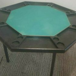 POKER CARD TABLE/GREAT COND