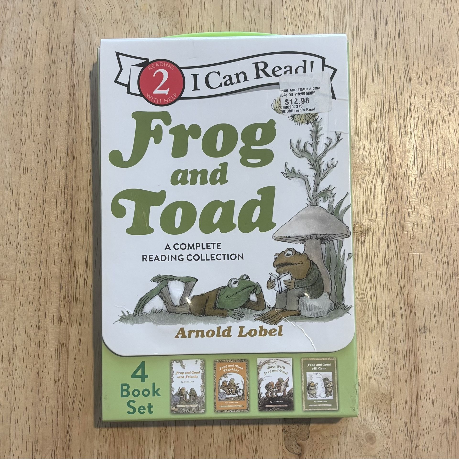 Frog and Toad: Box Set of All 4 Books (Paperbac
