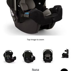 Nuna Pipa Rx With Base And Stroller Attachment 