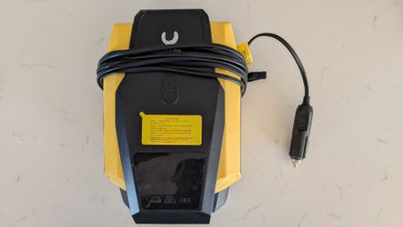 12v 
Portable Air Compressor Pump with LED Light, 12V Tire Inflator
