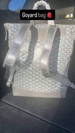 Goyard Backpack White Monogram Canvas