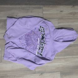 Purple Acai sp5der hoodie