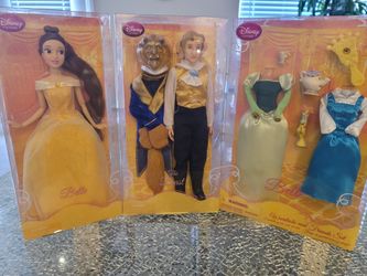 The Beauty & the Beast doll set