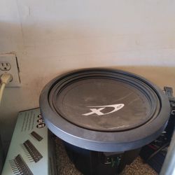 Selling Just One Speaker: Alpine Type X  Subwoofer Dual 4 Omh Voice Coils