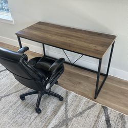 Faux Wood Desk