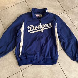 Vintage Majestic Los Angeles Dodgers Dugout Jacket 2008 Therma Base