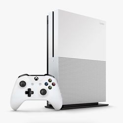 Xbox One S with all cords