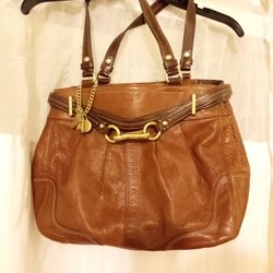 Real Leather Coach Purse 