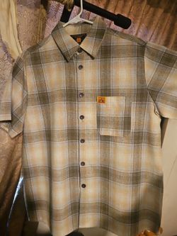 FB County Checker Button-Up Shirt