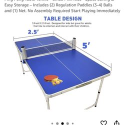 Brand New Kids MINI Ping-pong Table