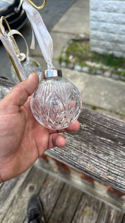 NEW* Waterford Crystal TIMES SQUARE BALL 1st Series (2006) Hope for Fellowship