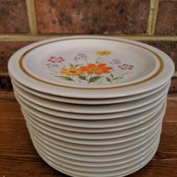 Stoneware by Stonecraft NITA "SPring Floral" Salad Plate (SEVEN AVAILABLE)