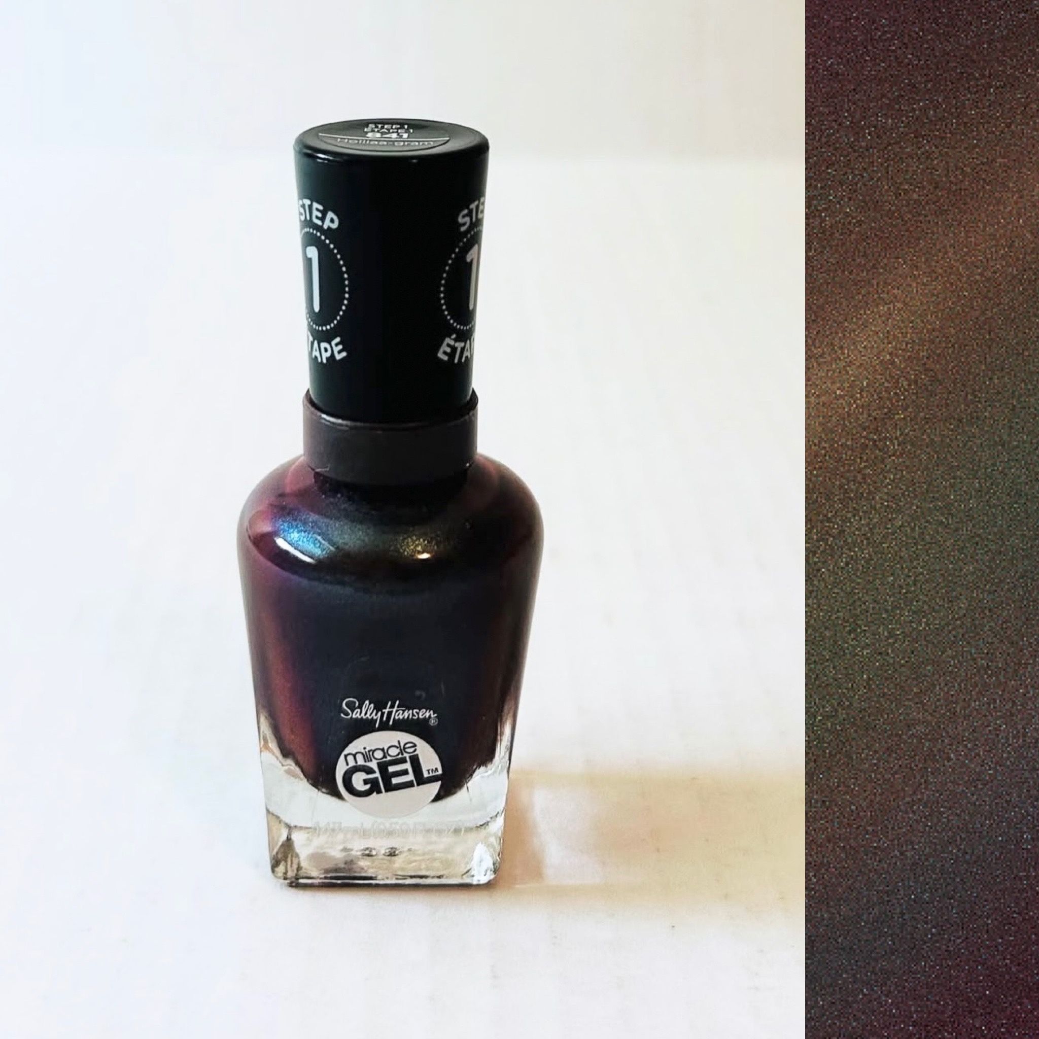 Sally Hansen Marine Metals Collection Miracle Gel Nail Polish 841 Holllaa-gram