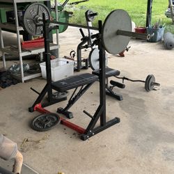 Weight Bench Set 