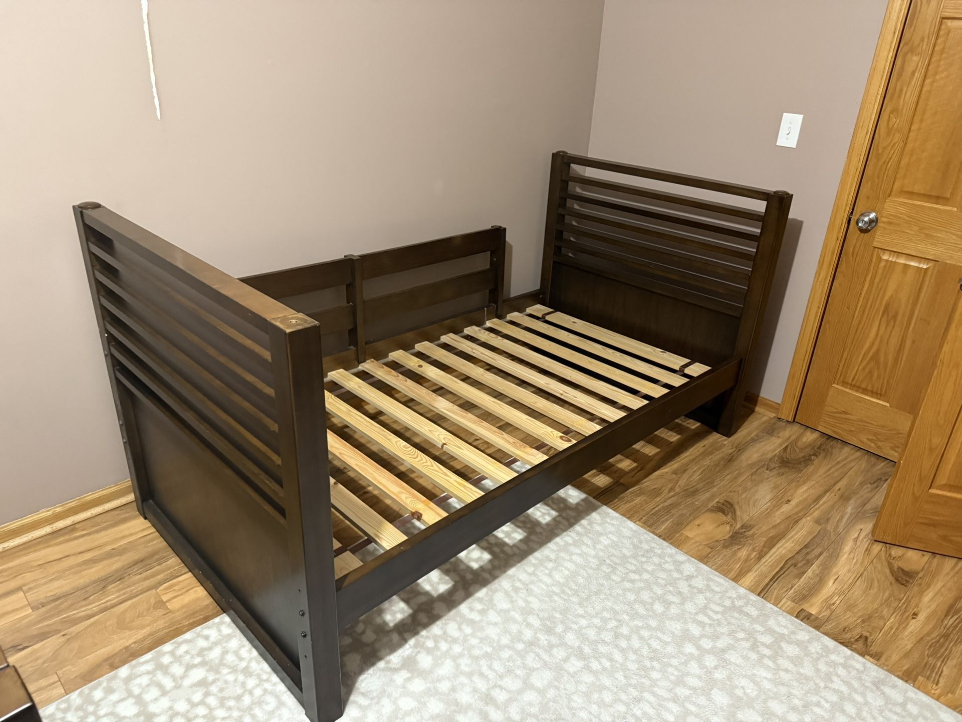 2 Beds That Were Bunk Beds