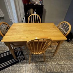 Solid Wood Dining Table
