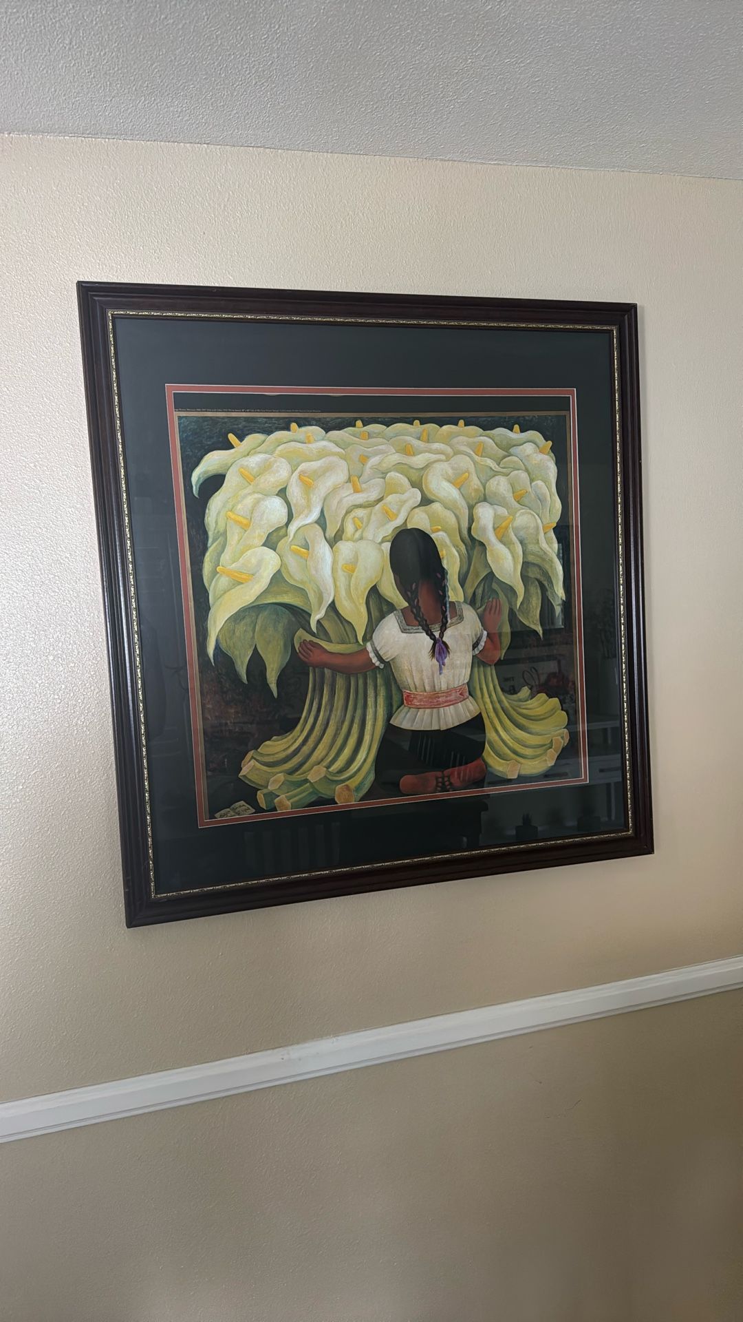 Framed Diego Rivera Art