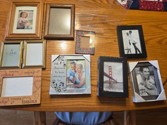 Frames, assorted sizes, album