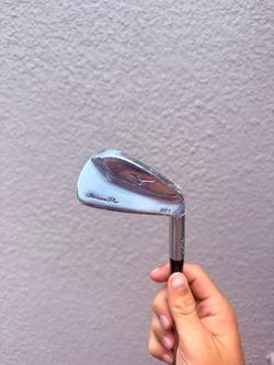 Mizuno Pro 221 4-Iron RH Steel Shaft Single Iron Club Silver