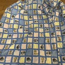 Women’s Small Scrub Top Animals 