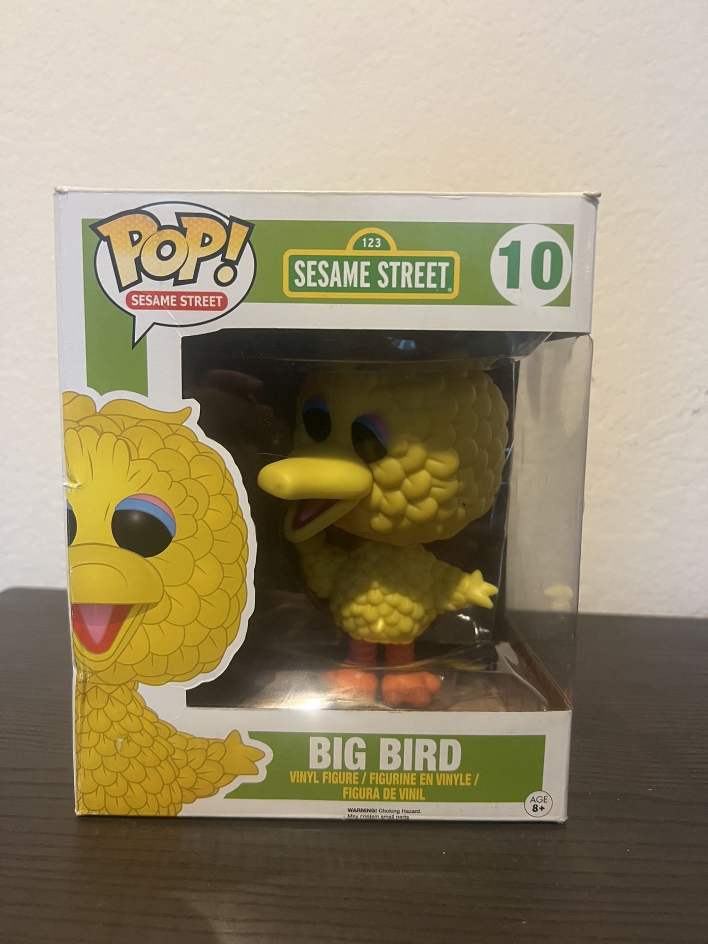 VAULTED 6-INCH Big Bird Sesame Street Funko Pop #10 Muppets Jim Henson TV Shows
