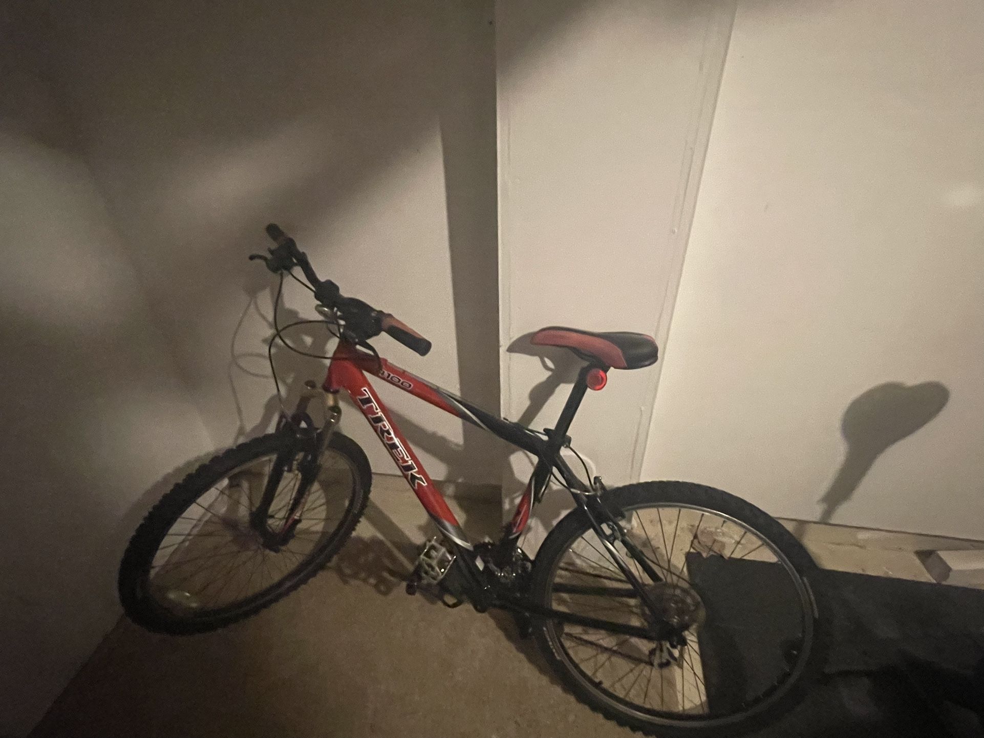 Red Trek Mountain Bike 24”