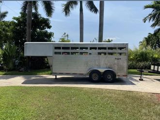 2007 Shadow Aluminum 4 Horse/Stock Trailer