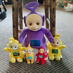 TELETUBBIES COLLECTIBLE SET OF 5