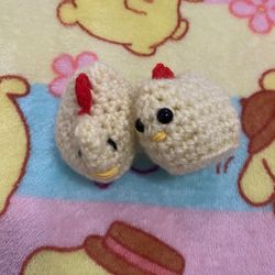 Crochet Handmade Chickens 