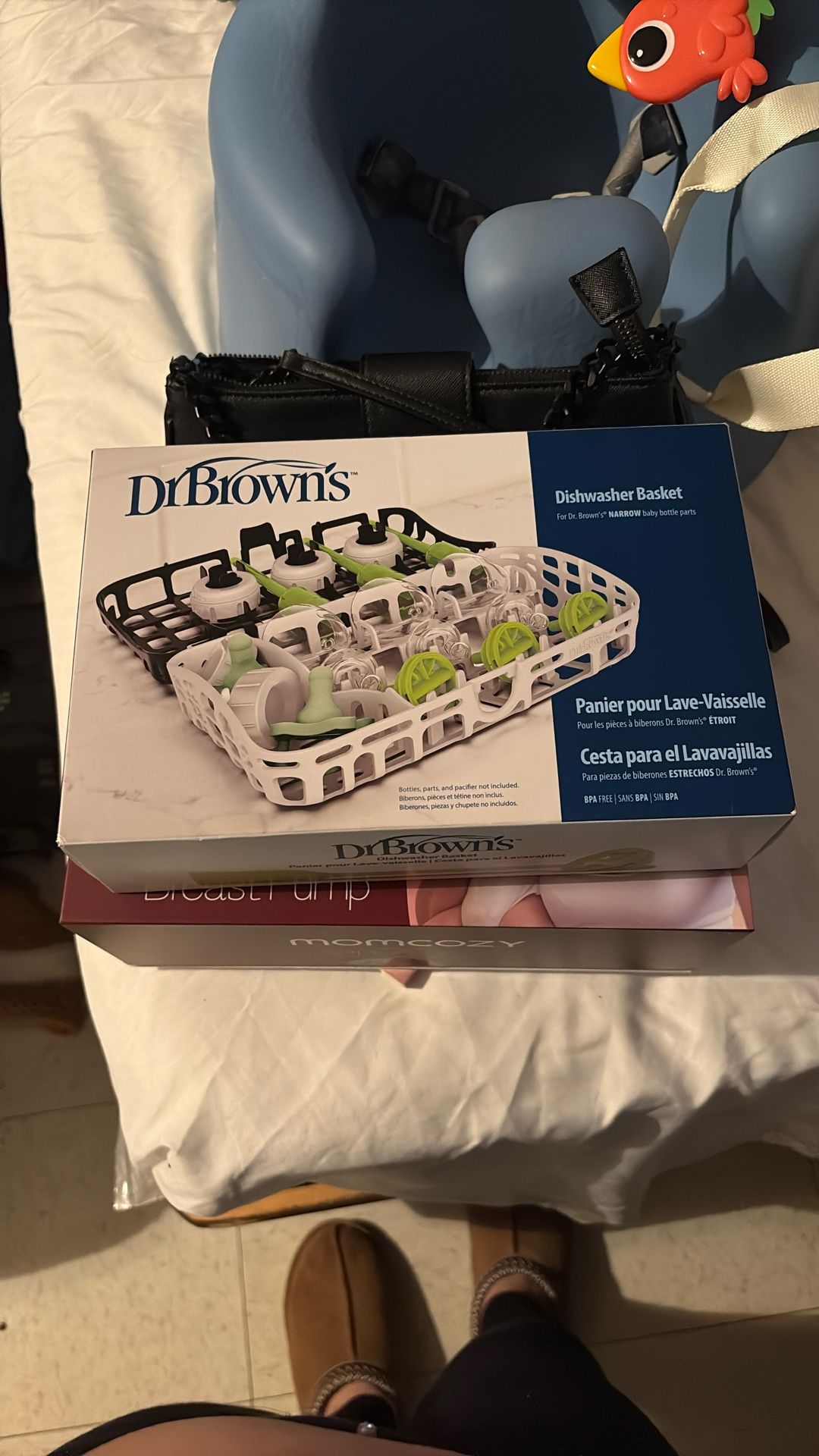 Dishwater Basket For Bottle Parts