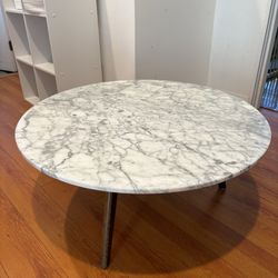 Mid century modern coffee table Article Mara Marble Coffee Table