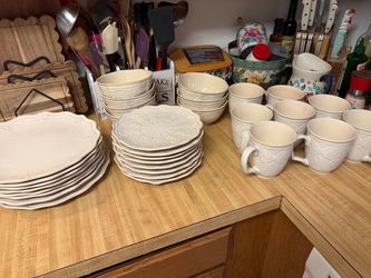 Pioneer Woman Farmhouse Lace Dishes