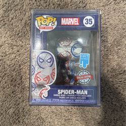 Spiderman Funko Pop Art Series