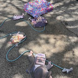 Disney (Up )Large 3D movie Display Póster