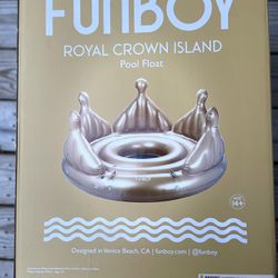 FUNBOY Royal Crown Island Float