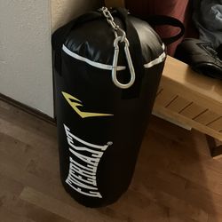Boxing bag and Gloves
