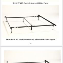 Twin full or queen size bed frames for $60