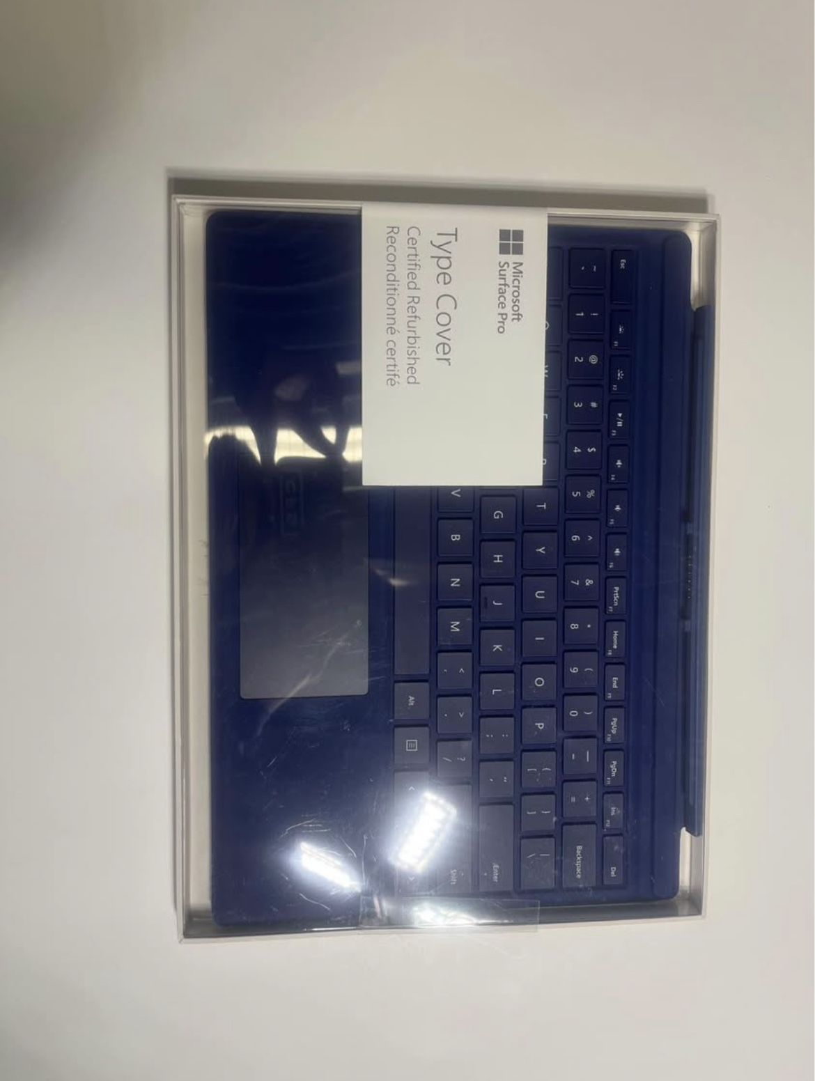 Brand New Sealed Microsoft Surface Pro Navy Blue Type Cover