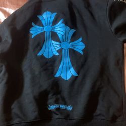 Chromehearts Exclusive Black And Blue Sweatshirt