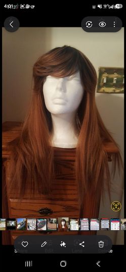 Red/Copper Wig