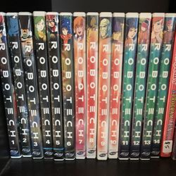 Complete Set Of Robotech Anime DVDs