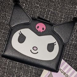 Sanrio x Loungefly Hello Kitty Friends KUROMI Character Mini Flap Wallet New With Tags Optional Matching Backpacks 