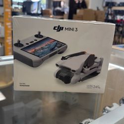 Dji Mini 3 With RC Remote Done New
