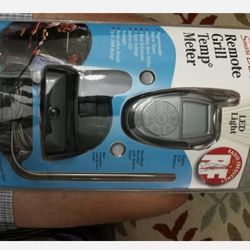 Wireless Smart BBQ Remote Grill Thermometer Probe / Temp Meter 100 ft Range  NEW