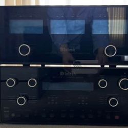 McIntosh MX134 A/V Control Center + MC206 Six-Channel Power Amplifier Set